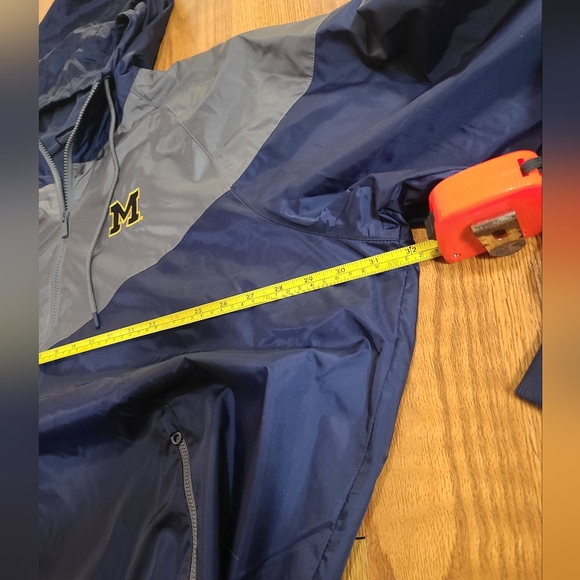 Nike University of Michigan Windbreaker Jacket Size XXL - Picture 4 of 4